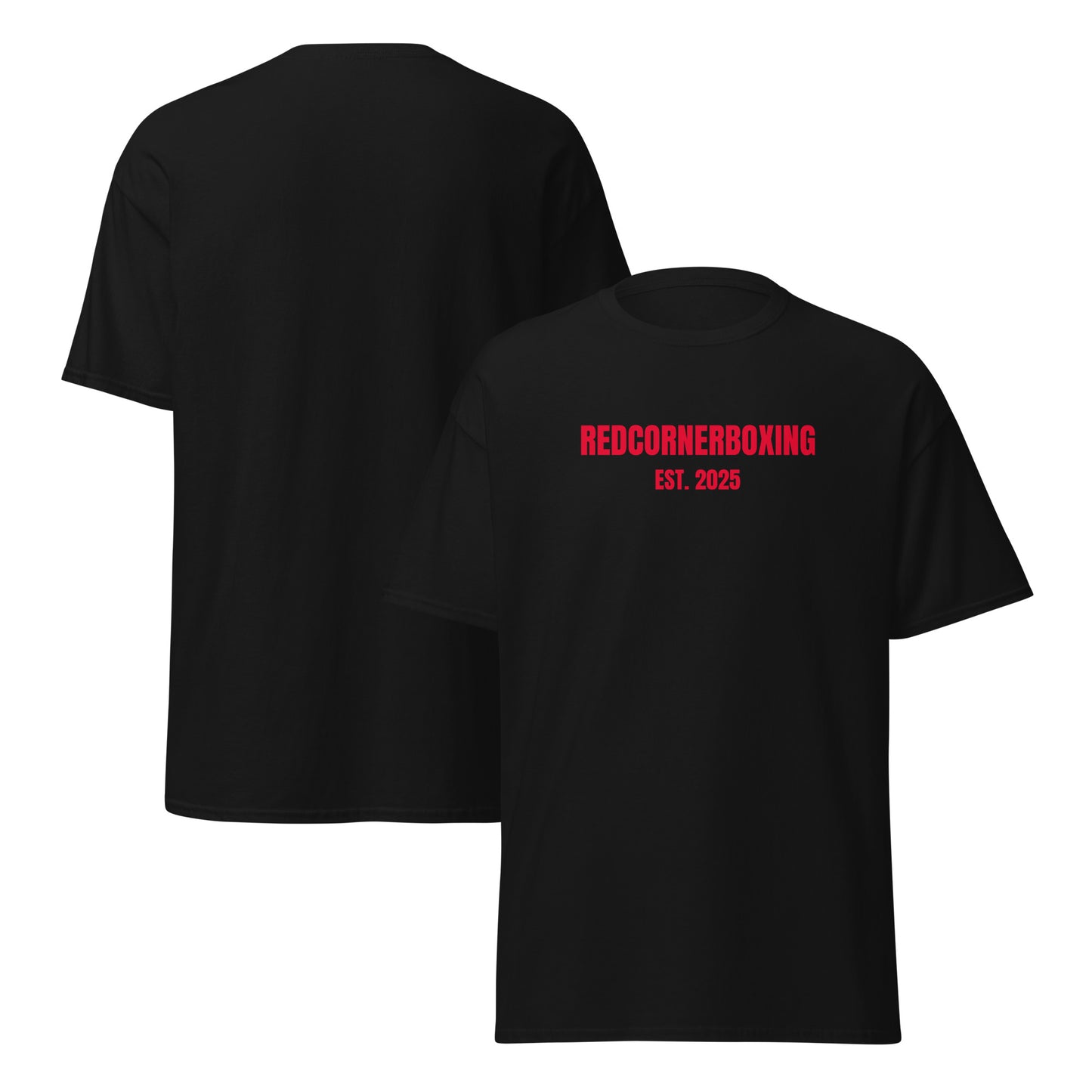 black RedCornerBoxing T-Shirt