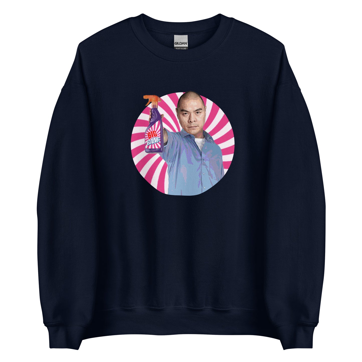 navy Big Bang Sweatshirt