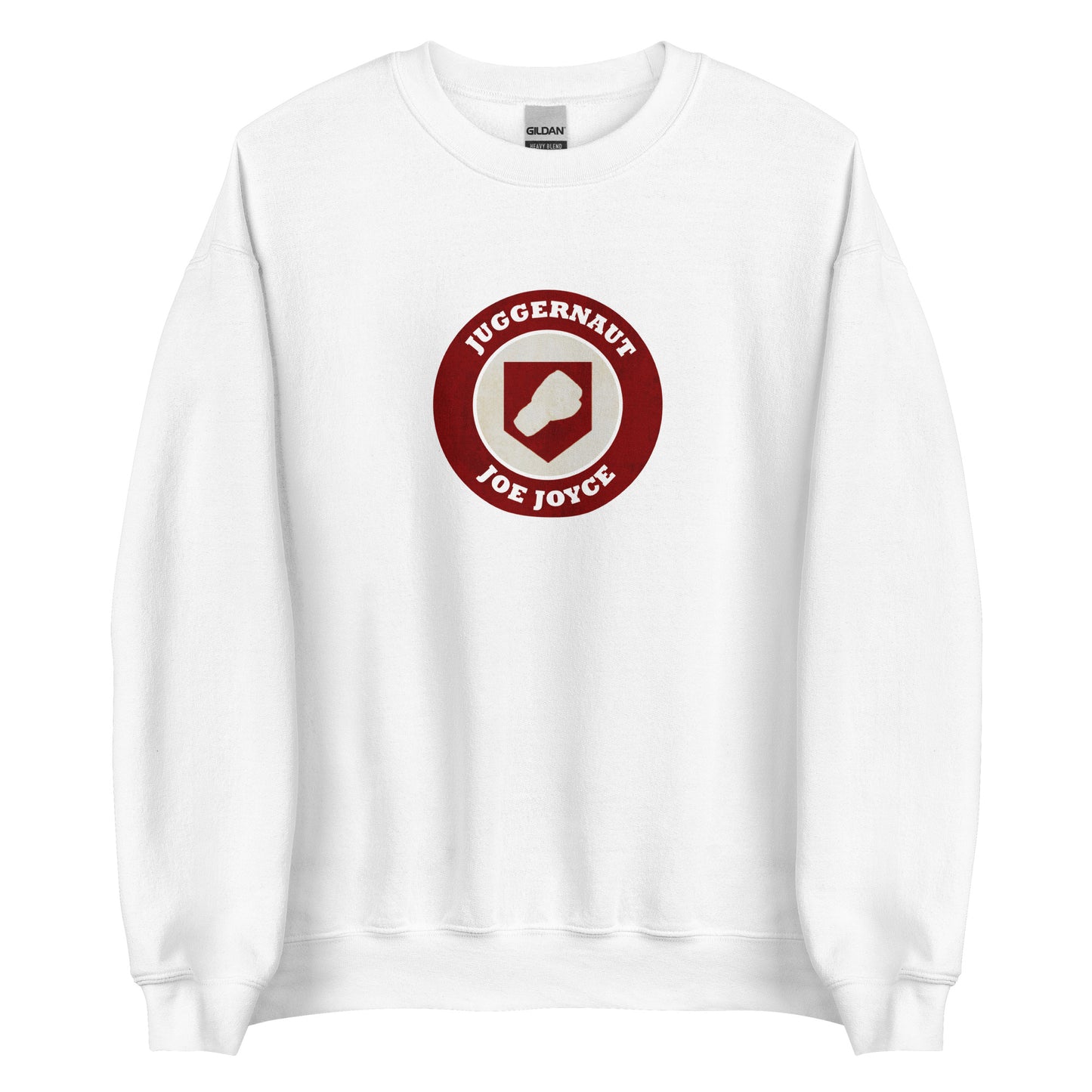 white Juggernaut Joe Joyce Sweatshirt