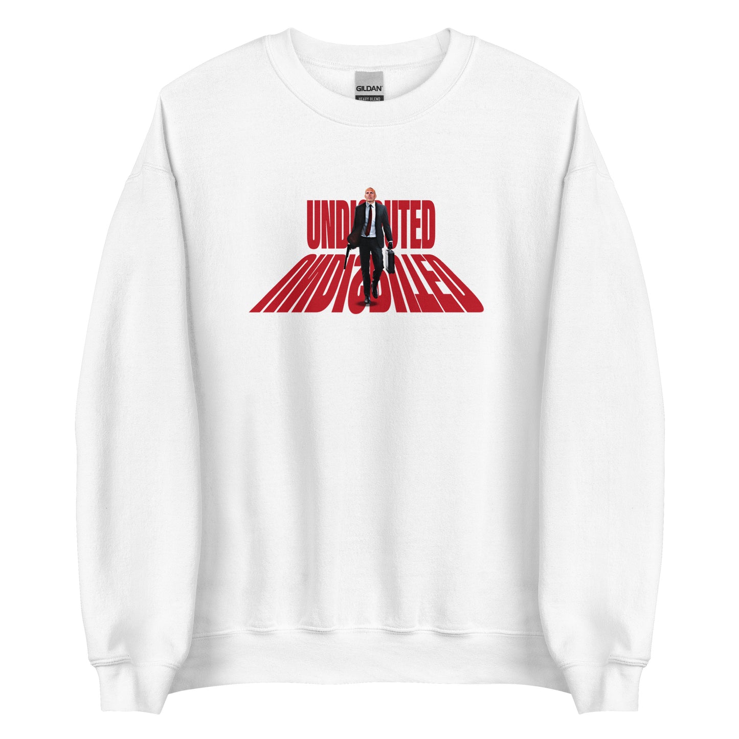 white Usyk Undisputed Sweatshirt