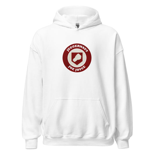 white Juggernaut Joe Joyce Hoodie