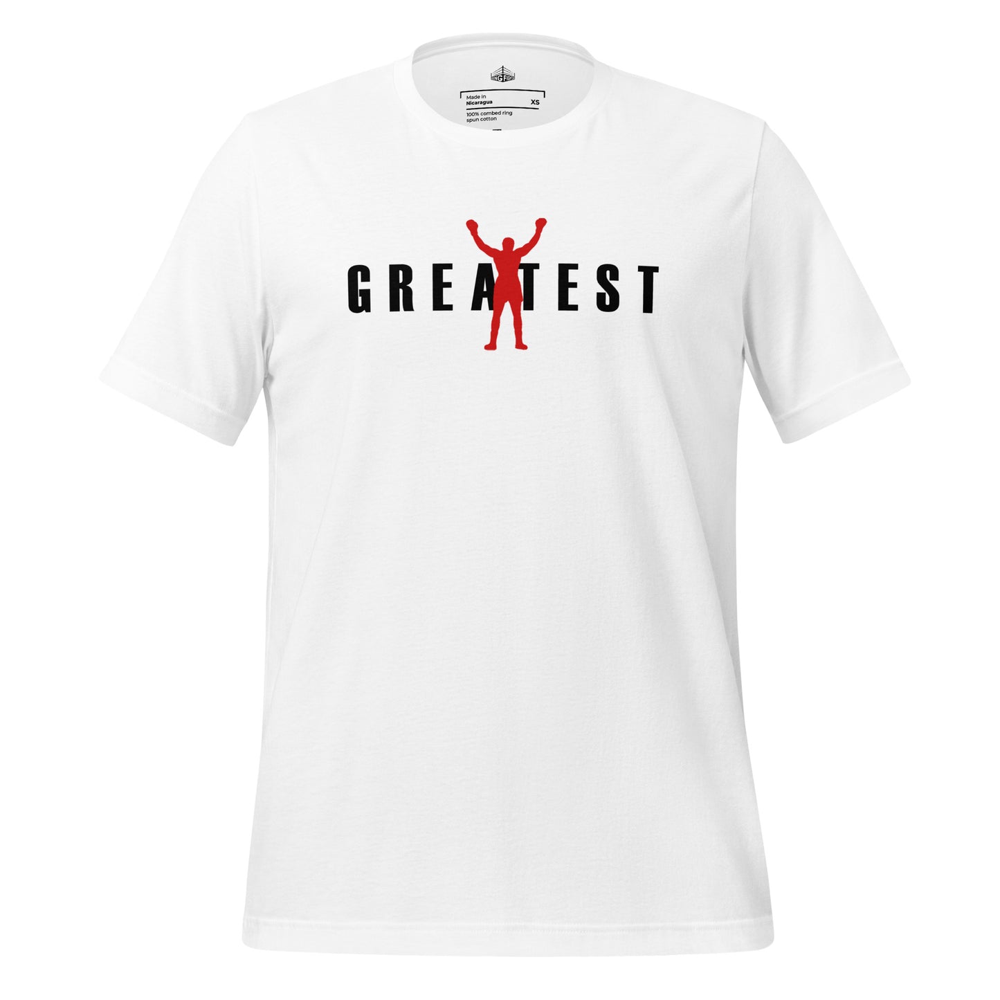 white Ali Greatest T-Shirt