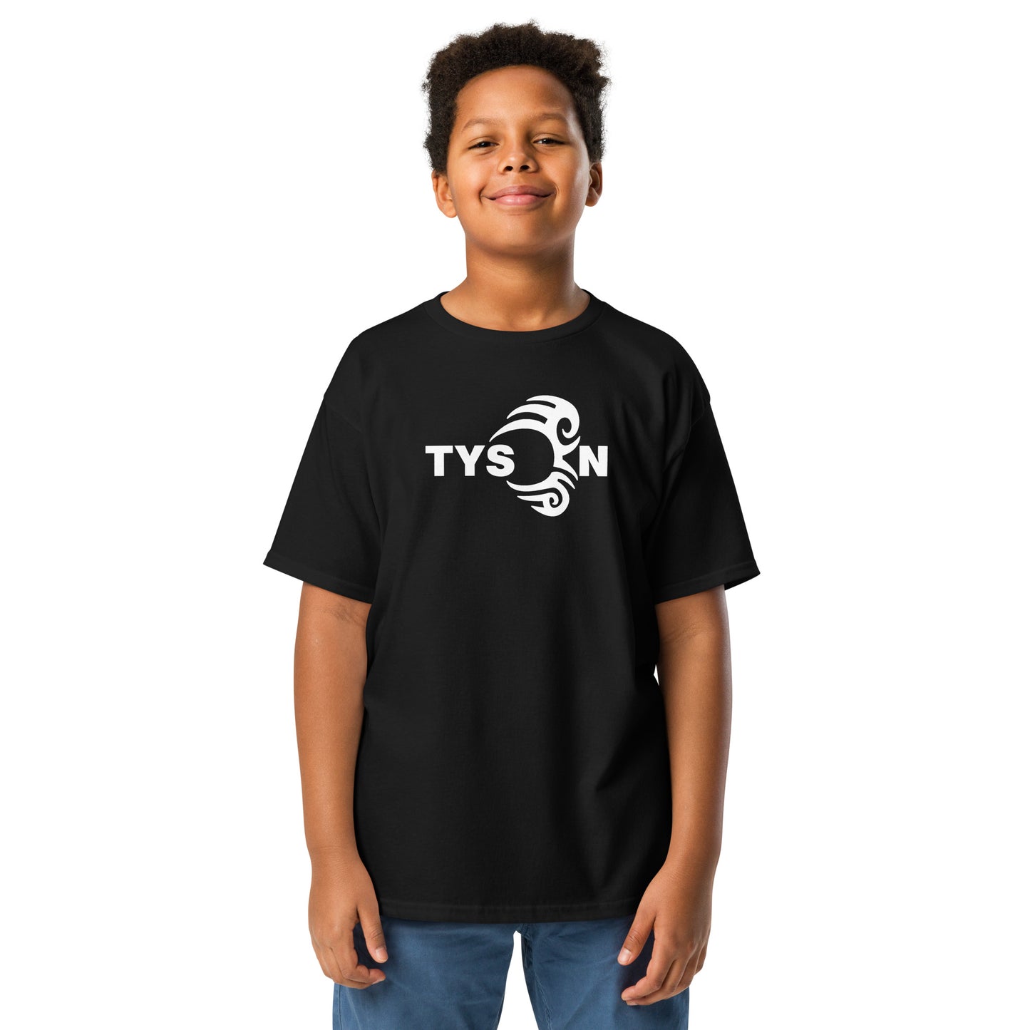 black Tyson Tattoo Kids T-Shirt