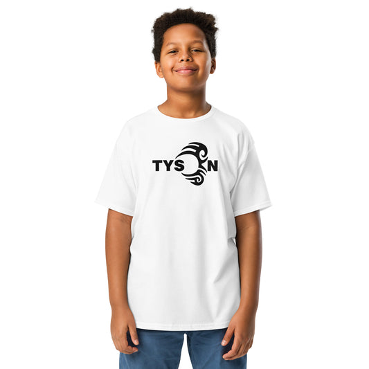 white Tyson Tattoo Kids T-Shirt