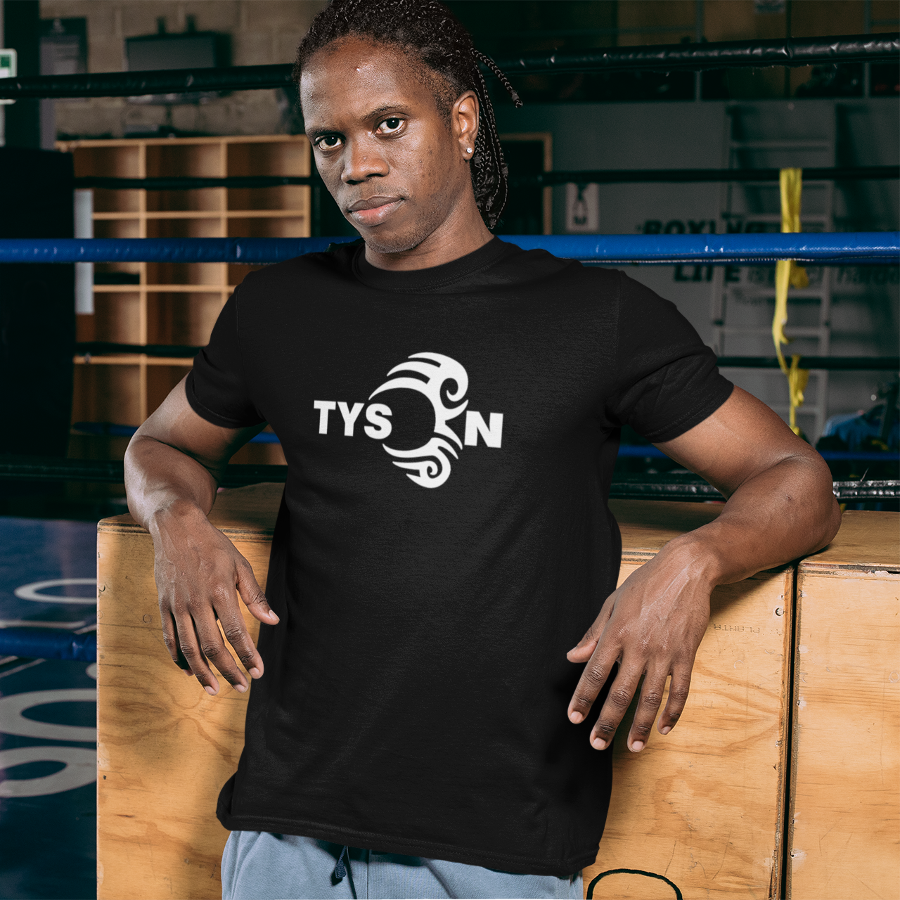 black Tyson Tattoo T-Shirt