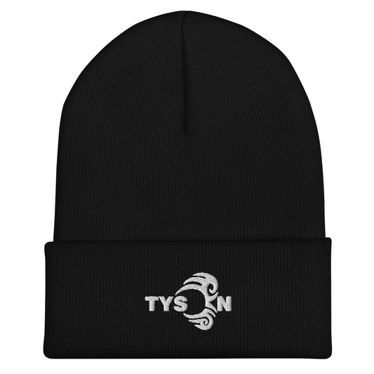 black Tyson Tattoo Beanie