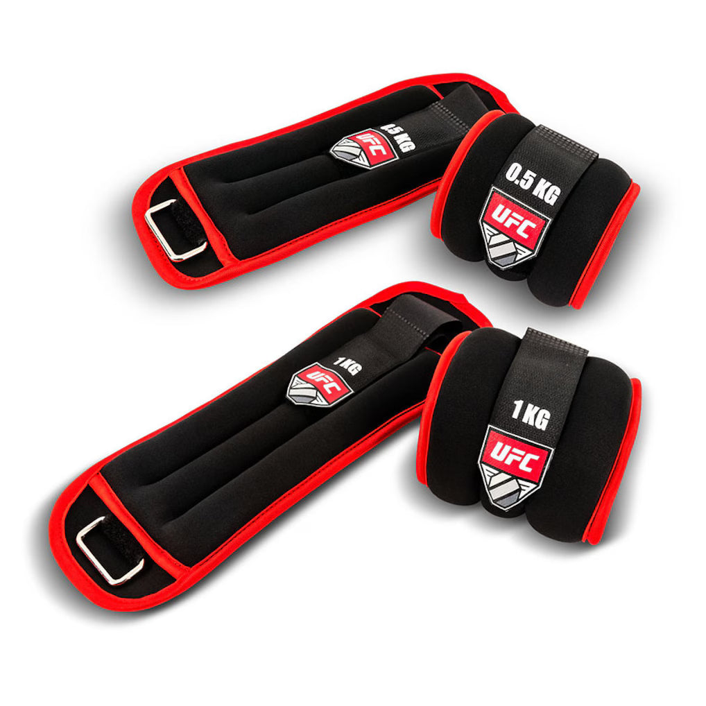 UFC Ankle Weights - Black/Red
