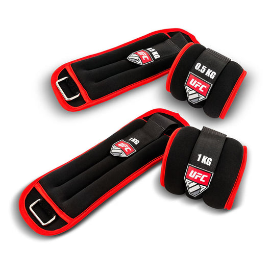 UFC Ankle Weights - Black/Red