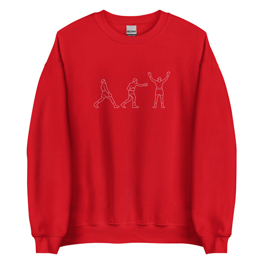 red Ali Fight Scene Sweatshirt