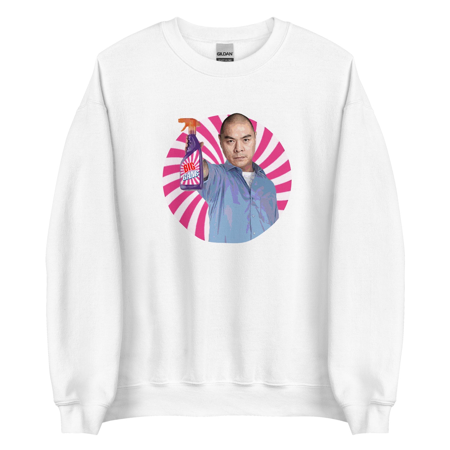 white Big Bang Sweatshirt