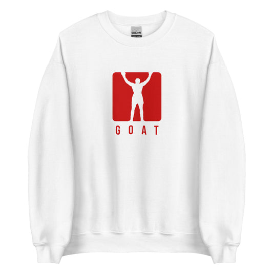 white Ali GOAT Sweatshirt