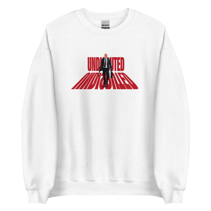 white Usyk Undisputed Sweatshirt
