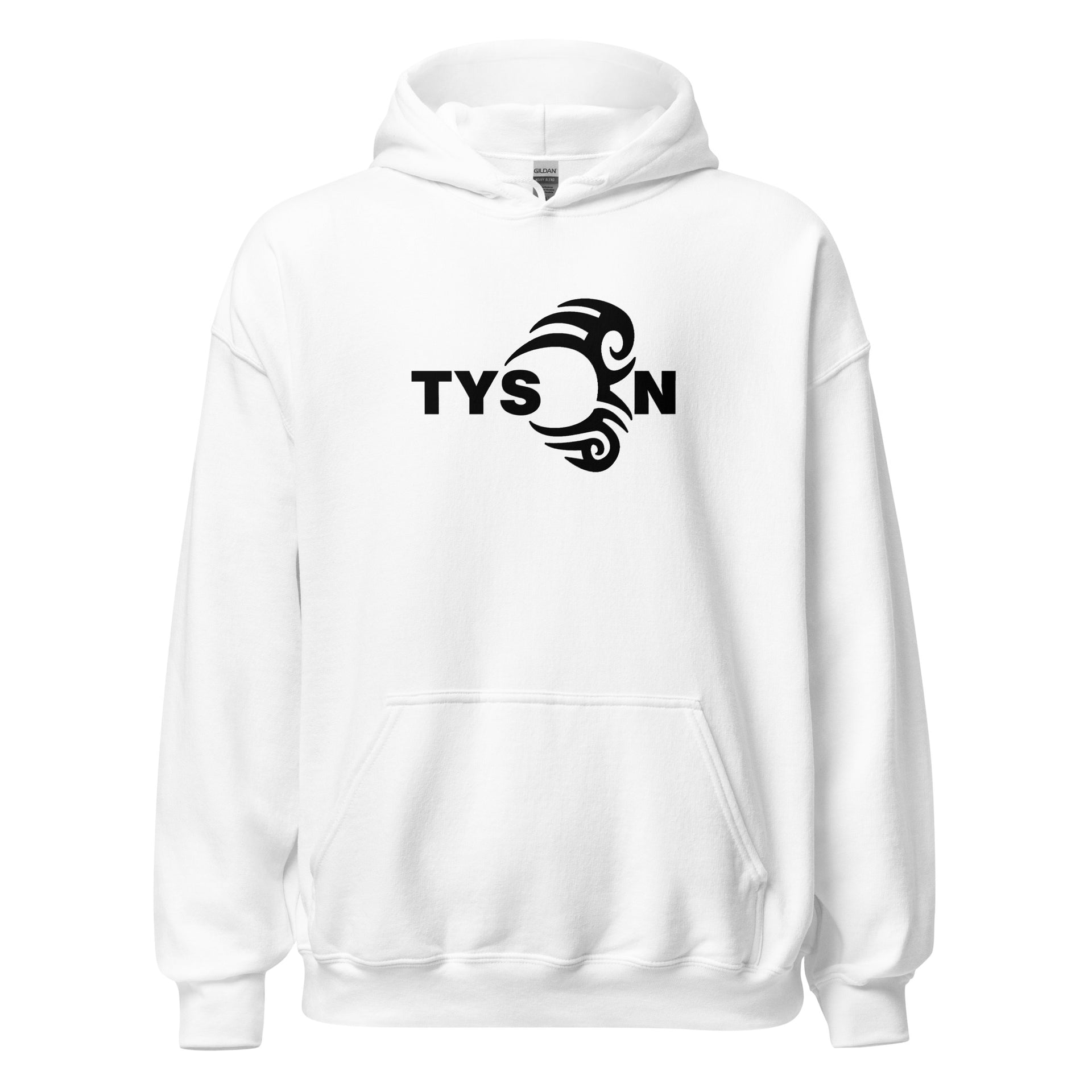 white Tyson Tattoo Hoodie
