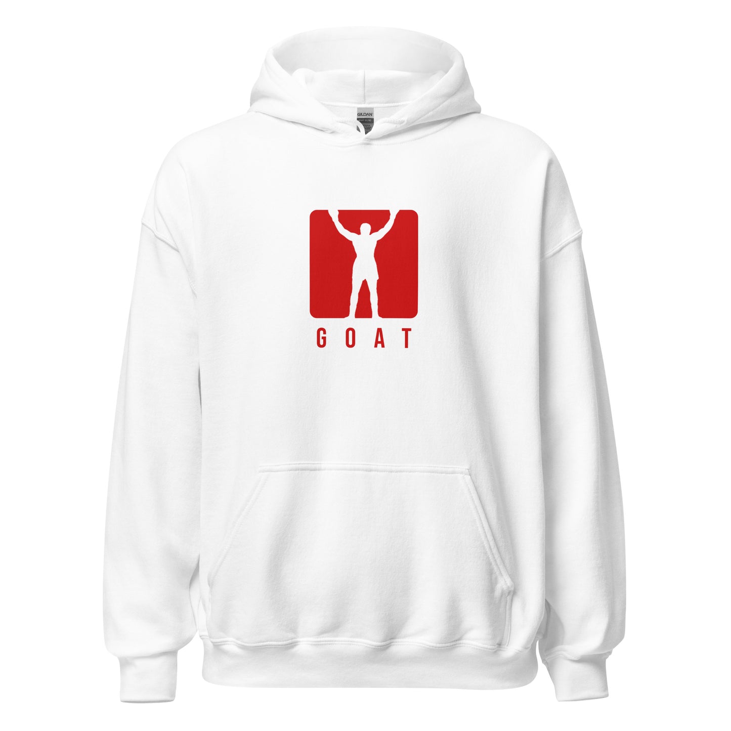 white Ali GOAT Hoodie