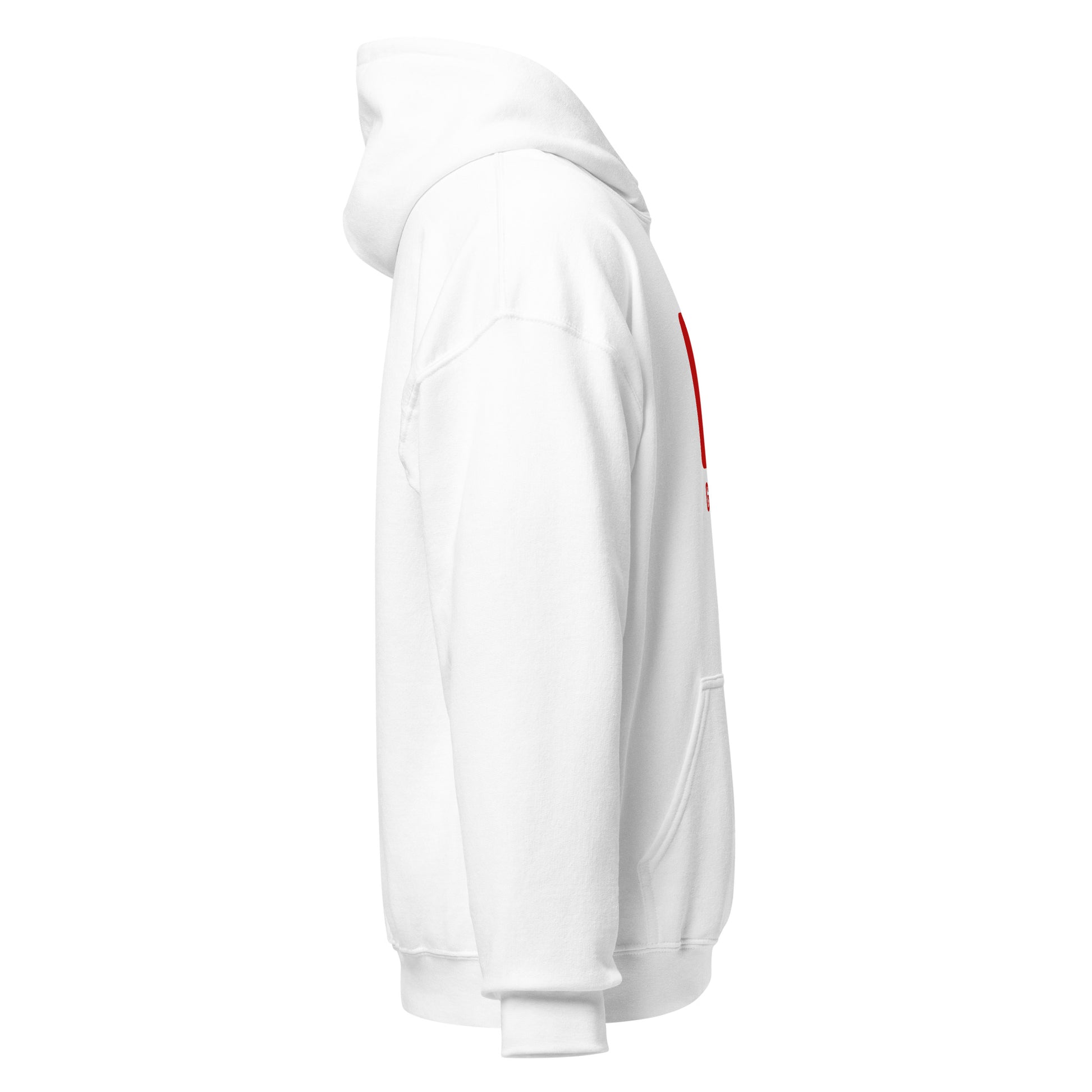 white Ali GOAT Hoodie
