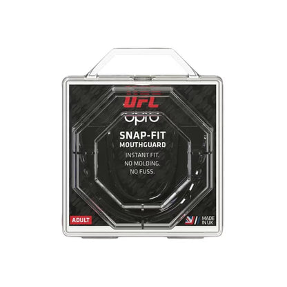 Unisex Opro Black UFC Snap-Fit Mouthguard