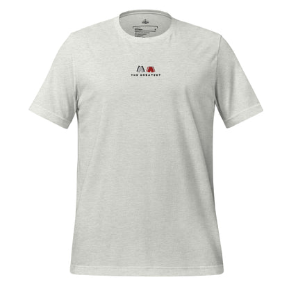 grey The Greatest Embroidered Premium T-Shirt