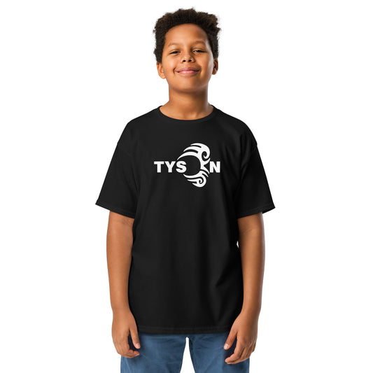 black Tyson Tattoo Kids T-Shirt