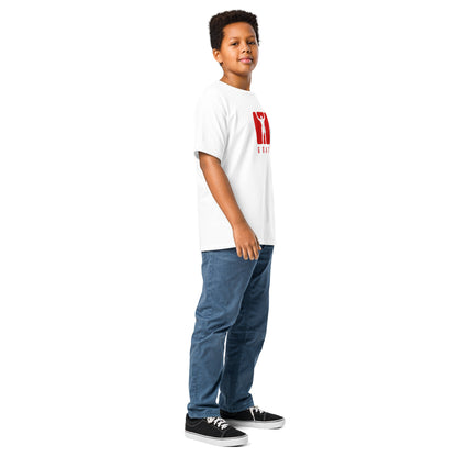 white Ali GOAT Kids T-Shirt